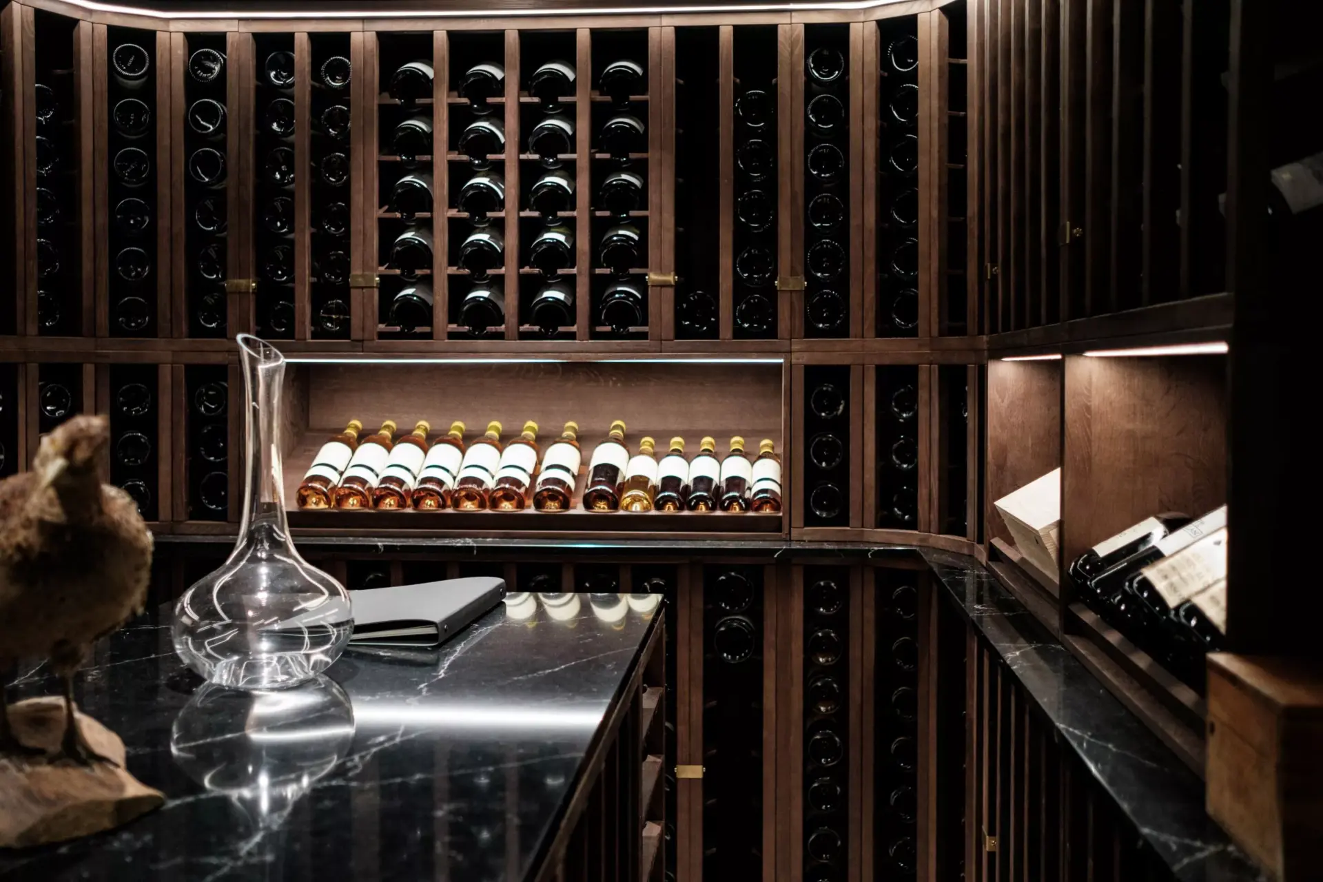 The Samuel wine cellar by Crucave