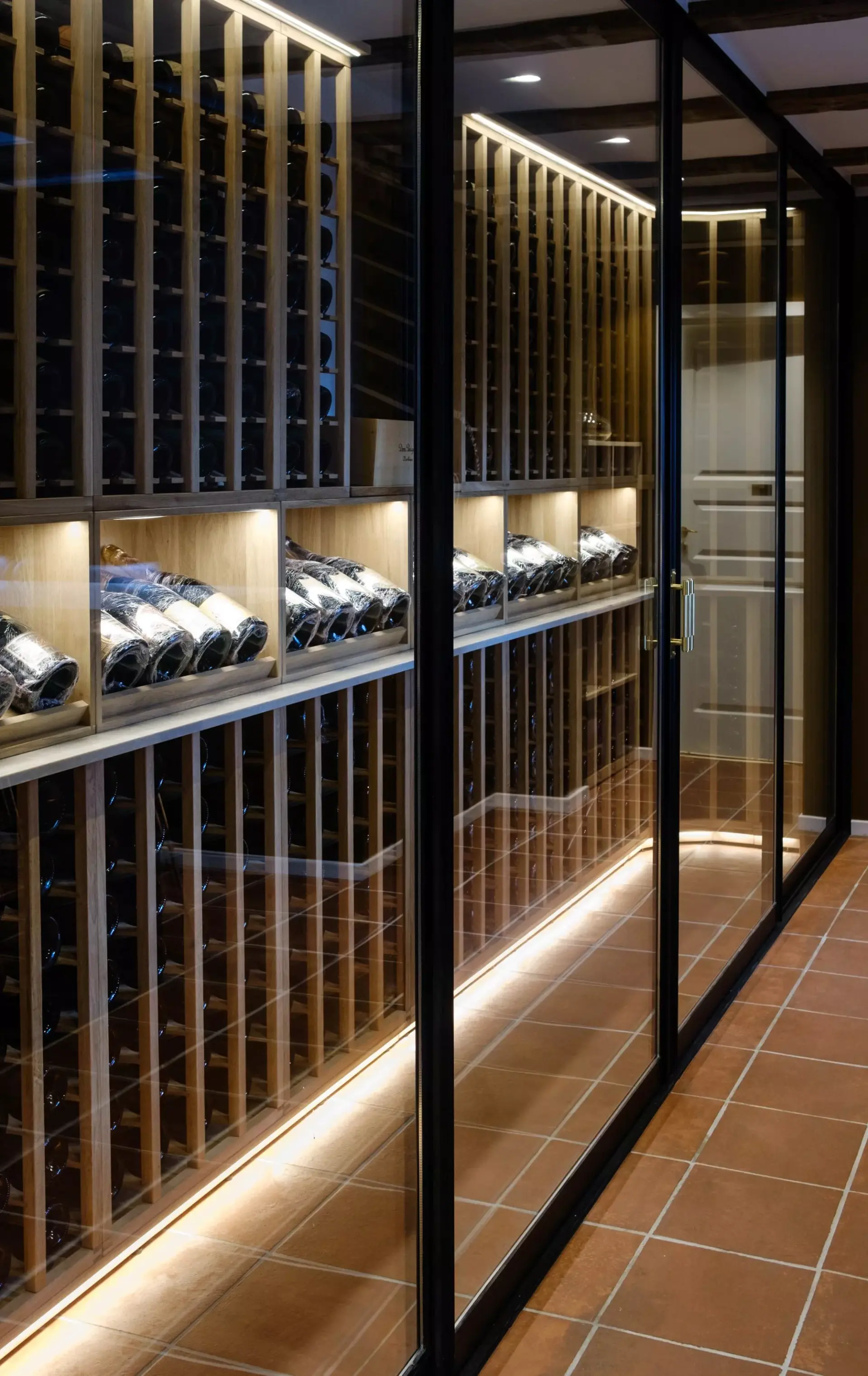 Champagne cellar by Crucave at The Samuel